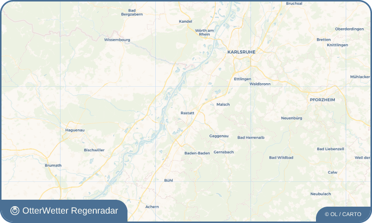 Widget-Vorschau für Rastatt Wetter-Widget-Vorschau mit Vorhersagedaten für Rastatt