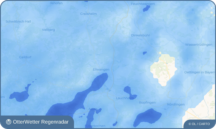 OtterWetter Regenradar-Widget Rattstadt