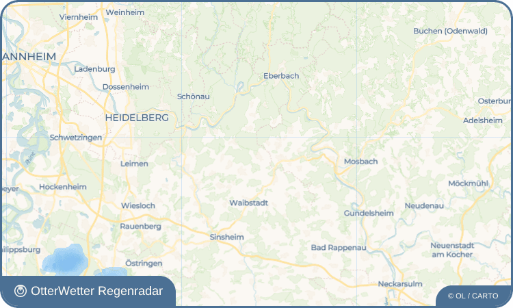 Wetter-Widget-Vorschau mit Vorhersagedaten für Reichartshausen