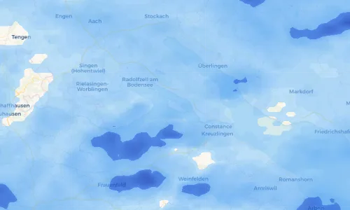 Regenradar Vorschaubild - Aktuelle Niederschläge in Reichenau und Umgebung