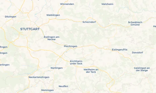 Regenradar Vorschaubild - Aktuelle Niederschläge in Reichenbach an der Fils und Umgebung