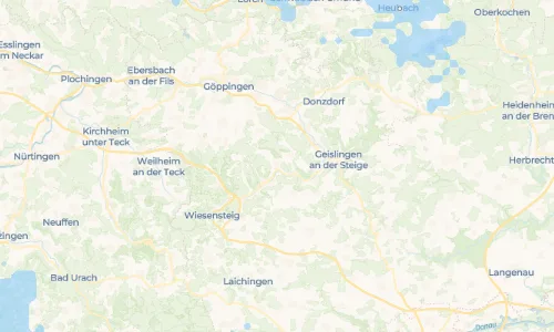 Regenradar Vorschaubild - Aktuelle Niederschläge in Reichenbach im Täle und Umgebung