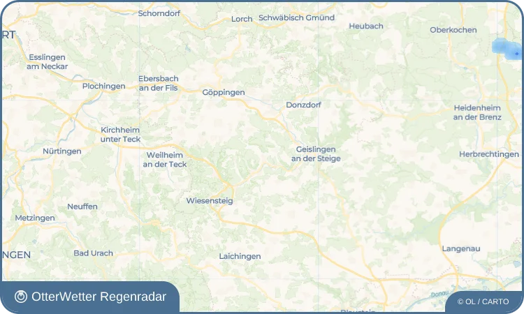Wetter-Widget-Vorschau mit Vorhersagedaten für Reichenbach im Täle