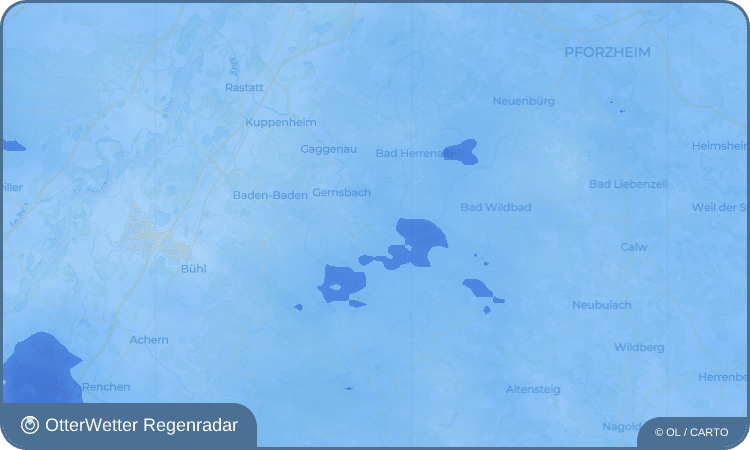 OtterWetter Regenradar-Widget Reichental