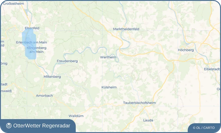Wetter-Widget-Vorschau mit Vorhersagedaten für Reicholzheim