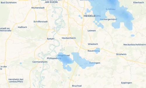 Regenradar Vorschaubild - Aktuelle Niederschläge in Reilingen und Umgebung
