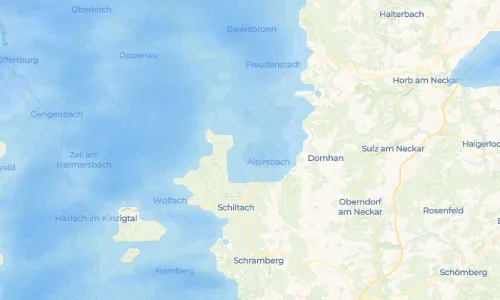 Regenradar Vorschaubild - Aktuelle Niederschläge in Reinerzau und Umgebung