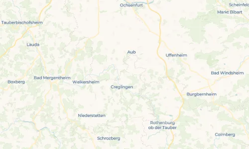 Regenradar Vorschaubild - Aktuelle Niederschläge in Reinsbronn und Umgebung