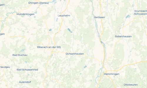 Regenradar Vorschaubild - Aktuelle Niederschläge in Reinstetten und Umgebung