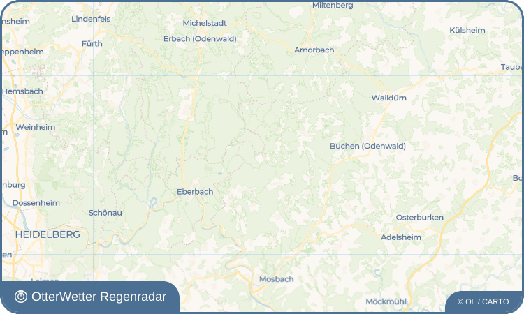 OtterWetter Regenradar-Widget Reisenbach