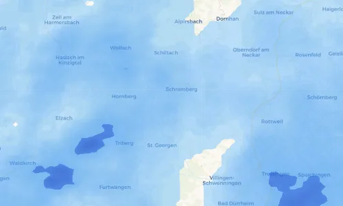 Regenradar Vorschaubild - Aktuelle Niederschläge in Remsbach und Umgebung