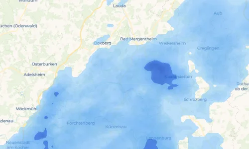 Regenradar-Vorschau: aktuelle Niederschläge in Rengershausen und Umgebung