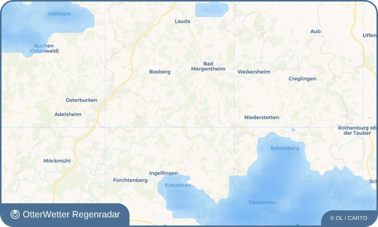 OtterWetter Regenradar-Widget Rengershausen