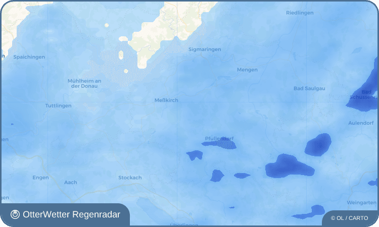 Widget-Vorschau für Rengetsweiler Wetter-Widget-Vorschau mit Vorhersagedaten für Rengetsweiler