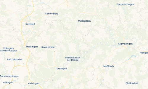 Regenradar Vorschaubild - Aktuelle Niederschläge in Renquishausen und Umgebung
