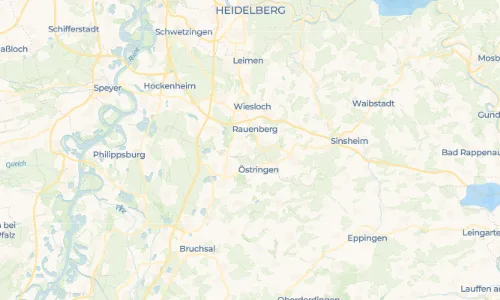 Regenradar-Vorschau: aktuelle Niederschläge in Rettigheim und Umgebung
