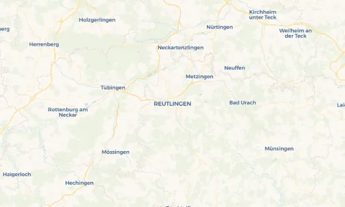 Regenradar Vorschaubild - Aktuelle Niederschläge in Reutlingen und Umgebung