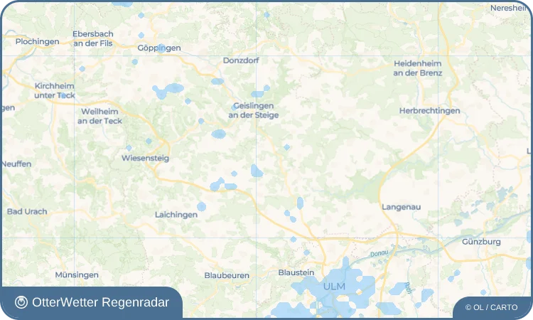 Wetter-Widget-Vorschau mit Vorhersagedaten für Reutti