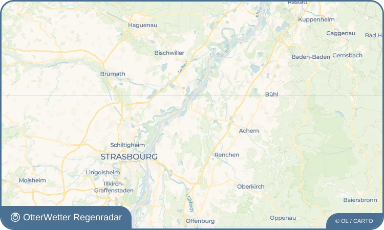 Wetter-Widget-Vorschau mit Vorhersagedaten für Rheinbischofsheim