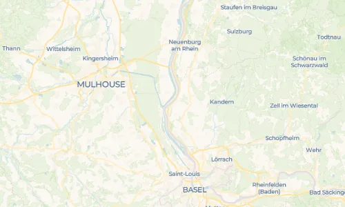 Regenradar Rheinweiler: aktuelle Niederschläge in Rheinweiler und Umgebung, Stand 29. Oktober 2026 um 6:45 Uhr