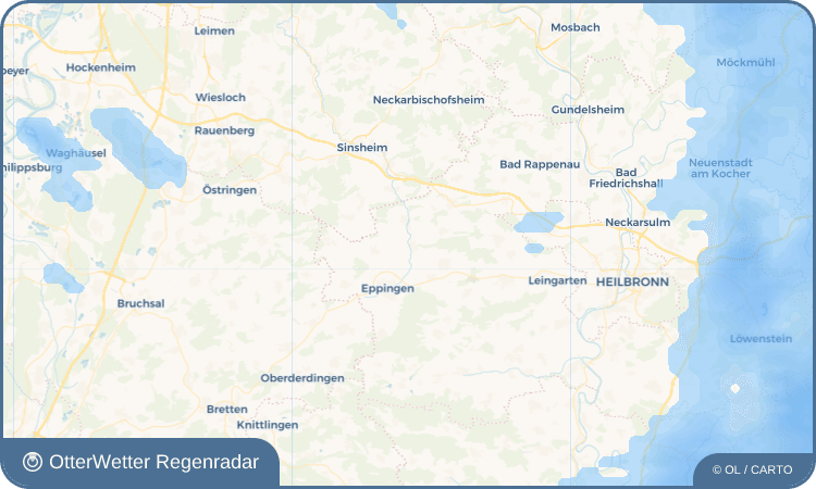 OtterWetter Regenradar-Widget Richen