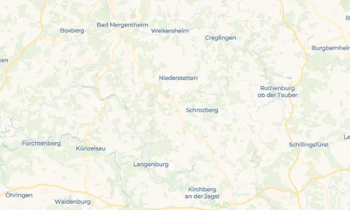 Regenradar Riedbach: aktuelle Niederschläge in Riedbach und Umgebung, Stand 24. Oktober 2026 um 18:50 Uhr