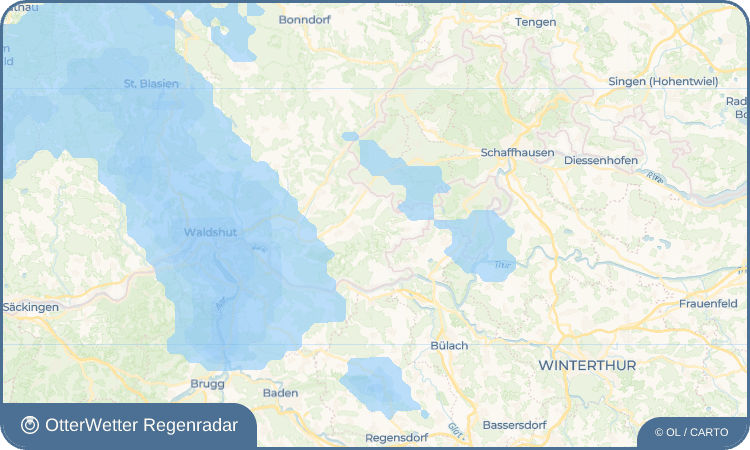 OtterWetter Regenradar-Widget Riedern am Sand