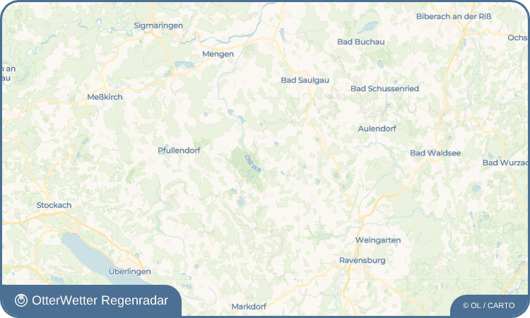 OtterWetter Regenradar-Widget Riedhausen