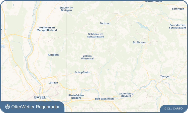 Wetter-Widget-Vorschau mit Vorhersagedaten für Riedichen