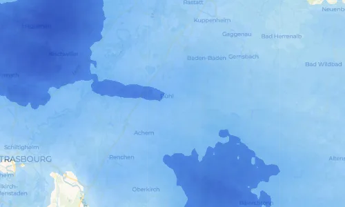 Regenradar Vorschaubild - Aktuelle Niederschläge in Riegel und Umgebung