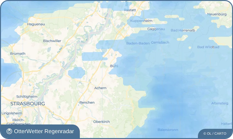Wetter-Widget-Vorschau mit Vorhersagedaten für Riegel
