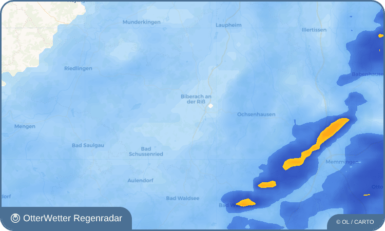 OtterWetter Regenradar-Widget Rindenmoos