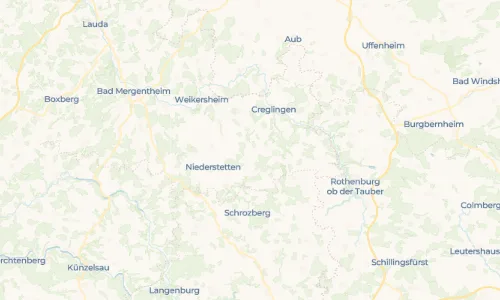 Regenradar-Vorschau: aktuelle Niederschläge in Rinderfeld und Umgebung