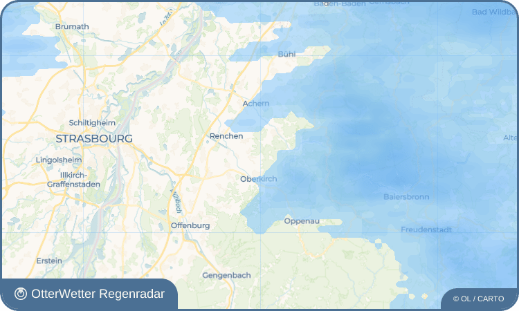 OtterWetter Regenradar-Widget Ringelbach