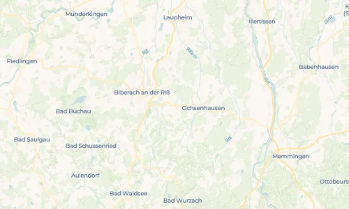 Regenradar Vorschaubild - Aktuelle Niederschläge in Ringschnait und Umgebung