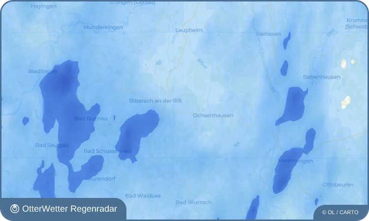Wetter-Widget-Vorschau mit Vorhersagedaten für Ringschnait