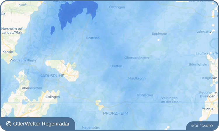 Wetter-Widget-Vorschau mit Vorhersagedaten für Rinklingen
