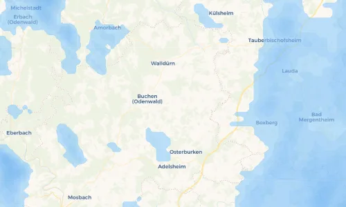 Regenradar Vorschaubild - Aktuelle Niederschläge in Rinschheim und Umgebung