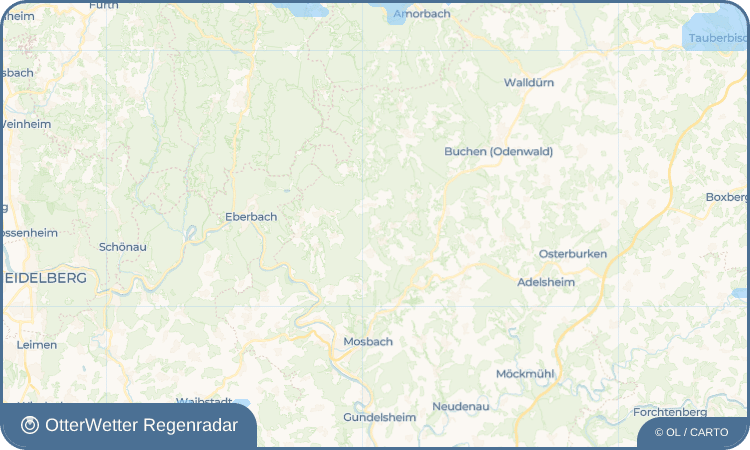 OtterWetter Regenradar-Widget Robern