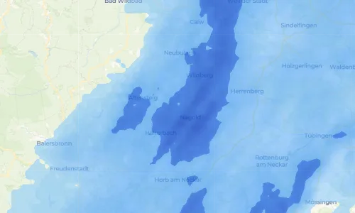 Regenradar-Vorschau: aktuelle Niederschläge in Rohrdorf und Umgebung