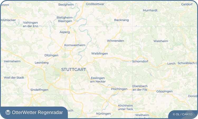 OtterWetter Regenradar-Widget Rommelshausen