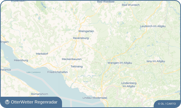 OtterWetter Regenradar-Widget Rosenharz