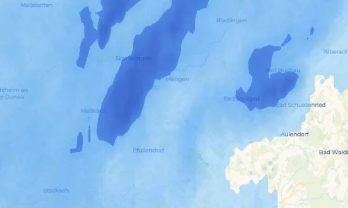 Regenradar Vorschaubild - Aktuelle Niederschläge in Rosna und Umgebung