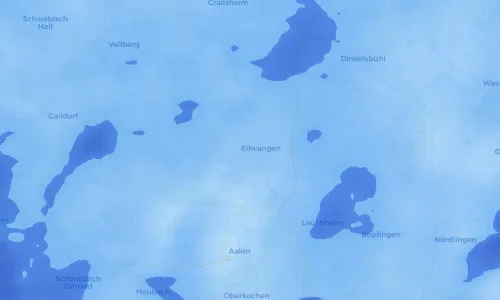 Regenradar Vorschaubild - Aktuelle Niederschläge in Rotenbach und Umgebung