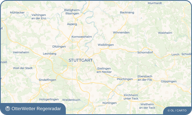 OtterWetter Regenradar-Widget Rotenberg