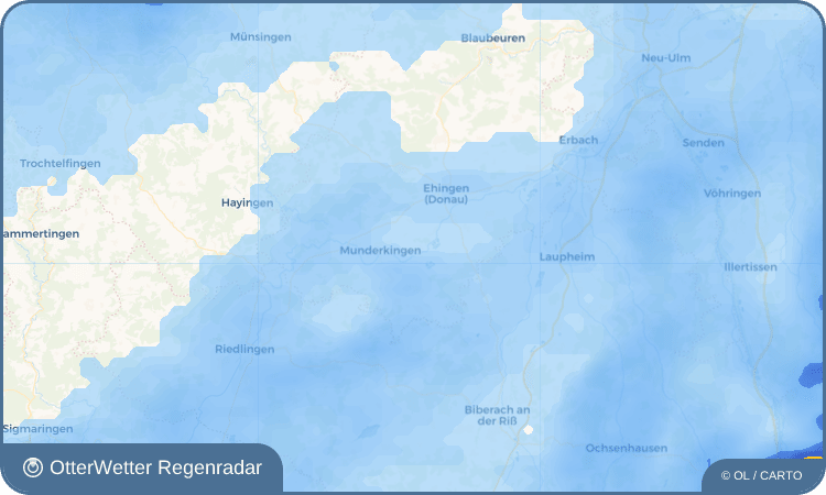 Wetter-Widget-Vorschau mit Vorhersagedaten für Rottenacker