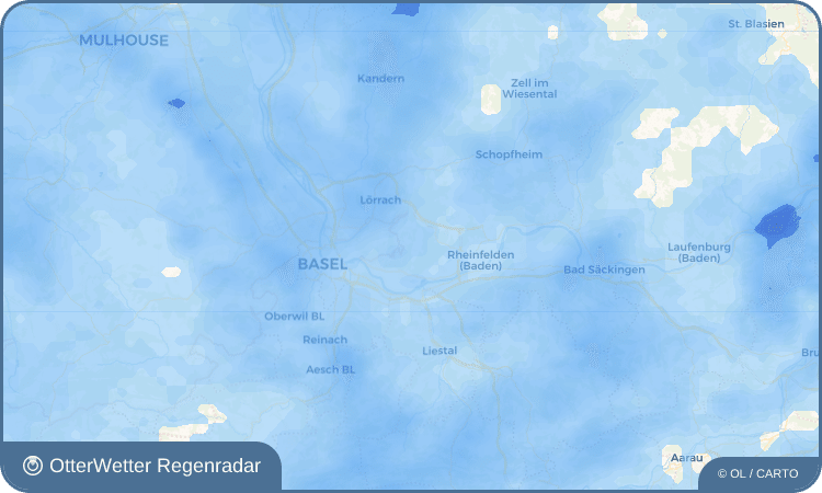 OtterWetter Regenradar-Widget Rührberg