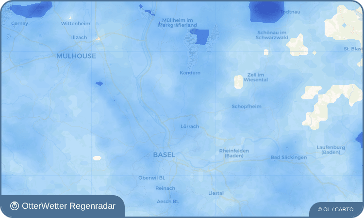 OtterWetter Regenradar-Widget Rümmingen