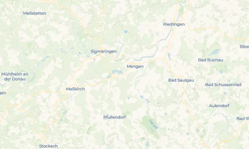 Regenradar Rulfingen: aktuelle Niederschläge in Rulfingen und Umgebung, Stand 29. Oktober 2026 um 19:00 Uhr