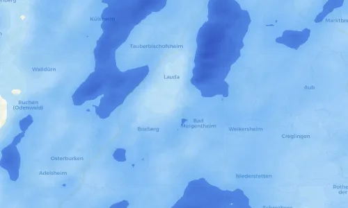 Regenradar Vorschaubild - Aktuelle Niederschläge in Sachsenflur und Umgebung